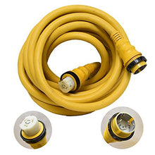 Marinco 50Amp 125/250V Shore Power Cable 50' Yellow