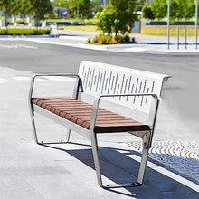YXIANG56Q Buffet Sideboards Modern Outdoor Bench with Backrest and Armrests, Suitable for 2-4 People for Dining Room(Large)