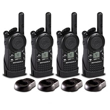 Motorola Solutions 4-Pack CLS1410 UHF 1W 4-Channel 2-Way Radio Black