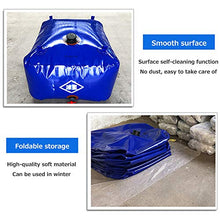 CUTPOIY Foldable Water Storage Tank Portable Rain Barrel, Durable PVC Water Storage Container Water Tank Water Bag, Large Outdoor Gardening Water Storage Bag with Faucet, Emergen, 1000L(264gal)