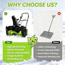 LURECAQING 3500W Cordless Electric Snow Blower, 40V Lithium Battery,20" Path, 10" Depth, 25ft Max Throw, LED Lights, 180° Adjustable Chute,Two-Step Safety Activation, Suitable for Home 4Batteries