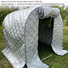 ZFUCMAYL Garden Greenhouse Cover,Plant Space Covers Quilt,Portable Shed with Roll Up Zipper Door,Suitable for Outdoor Plants,Only Includes Quilt(500x300x200cm)