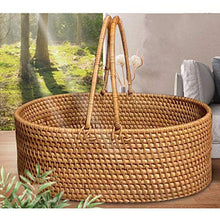 OQPJMYZ Picnic Bags Rattan Picnic Basket,Hand Weave Storage Basket, Picnic Basket,Folded Hand Storage Basket Travel Camping