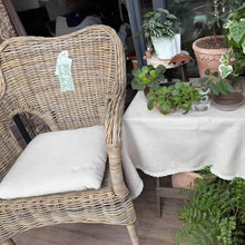 Apk i bc Indoor Outdoor Garden Chair,Leisure Rocking Chair,Hand-Woven, Lightweight, Suitable for Cafes, Load Capacity 150Kg(Wood Color,56 * 64 * 89)