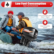 Sootvp HANGKAI 18HP 2 Stroke Outboard Motor Black