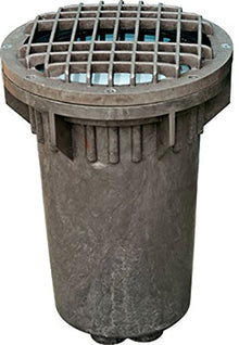 Dabmar Lighting FG4230-GRL-MT Fiberglass 70W Hps Multi Tap with Grill Light Fixture, Bronze Finish