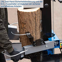 Scheppach Wood Splitter HL810 | 400 V Connection - 3500 W Power | Hydraulic Splitter Standing | Gap Length 550 mm | Gap Diameter 300 mm | 8 Tonnes Splitting Force | Firewood Splitter with Vario Gap