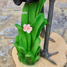 Garden Pond Spitters, Animal Pond Fountains, Outdoor Water Feature Statue, Garden Decor for Koi Pond, for Garden, Yard, Lawn, Birthday Friends (39 * 44 * 88Cm/15.4 * 17.3 * 34.6In)