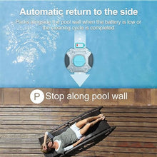 KANGJIEM Cordless Robotic Pool Cleaner, Automatic Pool Vacuum with Working Time, Rechargeable Battery for Above/In-Ground Swimming Pools