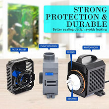 TYZK Electric Submersible Pump 10000-16000l/h Submersible Pump, Garden Fountain Ecological Pond Filter System 80/100/120/140w Sump Pump (Cor : CTP 16000)
