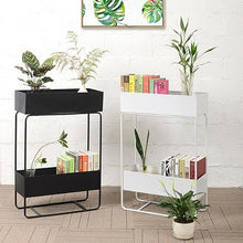 Simple Trending Plant Stand 2-Tier Plant Shelf For Indoor Outdoor Metal Small Plant Display Rack For Living Room Bathroom Balcony Creative And Fresh Flower Pot Stand Multifunctional Storage Rac