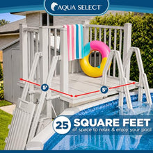 Aqua Select 5' x 5' Above Ground Swimming Pool Deck System