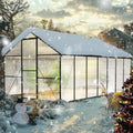 WUKHG Heavy Duty Greenhouse Black 8×14FT