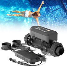 Saltwater Pool Chlorinator System for Inground Pools, 15/20/25/30/50g/h Electrolytic Salt Chlorine Generator, with Titanium Cell Self-Cleaning & APP Control, for Pools Up to 6,0000 Gallons,50g/h
