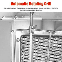 XYWGBMS Electric/Gas Kebab Grill Machine, Smokeless Turkey Doner Kebab Machine, 360° Rotating Vertical Broiler Barbecue Oven in Silver - Perfect for Home or Commercial Use,B-B