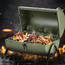 Outdoor Barbecue Oven Small Outdoor Barbecue Rack Portable Portable Combined Oven Roasting Temperature Cycle Overhead Carbon Rack Design