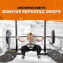 Bells of Steel Dead Bounce Conflict Bumper Plates - Commercial and Home Gym - 260 lb Olympic Weight Set