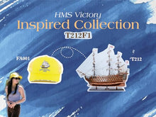 Old Modern Handicrafts HMS Victory Model Ship & Hat Combo Multi Color