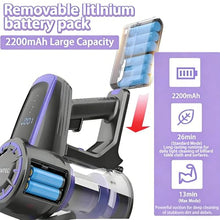 PioMue Pool Table Vacuum Cleaner, Electric Billiard Cloth Cleaner with LED Light, 22kPa Suction Power, 2-Speed Settings, for Cleaning and Care Table Cloth Care