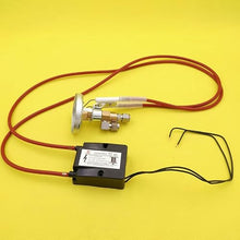 OETIBUFA Burner Ignition System high Voltage Pulse Ignition Brass Siphon Air Atomizing Oil Burner Nozzle Ceramic Igniter(Lavender)