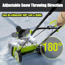 Professional 40V Cordless Snow Blower, 3500W Brushless Motor Snow Blower, 20-Inch Clearing Width, Includes 2 X 4.0Ah Batteries Quiet Operation for Snow Removal On Residential Properties