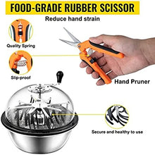 KRASS 19" Stainless Steel Rotating Gem Machine - Plant Sprout Cutter with Twist Twist Cut for Updated Sharp Gear Gems and Flowers Plants