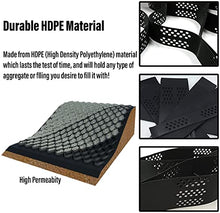 Permeable Pathway Grid Geocell, 2"/ 3"/ 4" Depth HDPE Gravel Grids for Garage Garden Stones Walkway, Flexible Cuttable Honeycomb Paving Stabilizer (Color : 4"/10cm High, Size : 3x50 m (10x164 ft))