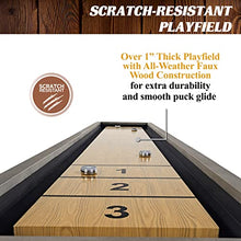 Barrington Billiards Aurora Outdoor Shuffleboard Table Gray/Light Wood Grain