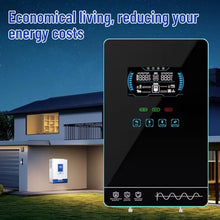 POWLAND 4000W Hybrid Solar Inverter | 24V DC to 120V AC Pure Sine Wave | LCD Display with Glass Top | 140A MPPT Charge Controller | Battery-Less & Lithium/AGM Battery Compatible