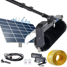 Dfdieratve Pressure Washer Pole Kit for Photovoltaic/Solar Panels | Off-Grid Cleaning with 26Ah Battery, 4-5h Autonomy | Adjustable Pole 3.5-7.5m + Water Power Mode,5.5m/18ft