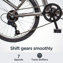 Schwinn Loop Adult Folding Bike 20-inch 7-Speed Drivetrain Titanium