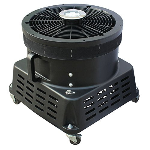 XPOWER BR-450L 1 HP Weather-Resistant Tube Man Blower with Bright LED Lights for Day/Night Operation (18" Diameter)