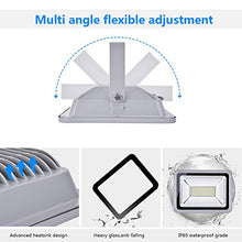 5 Pack 150W LED Flood Light Outdoor, Viugreum Super Bright Security Floodlights, 110V 12000LM Daylight White (6000K) LED Work Lights Landscape Wall Lights for Garage Garden Yard