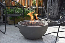 Modeno Nantucket Propane Fire Pit Table Cast Concrete 26 x 26-in
