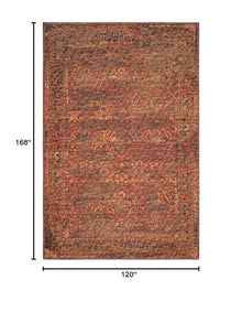 Dalyn Jericho JC3 Area Rug 10' x 14' Nutmeg