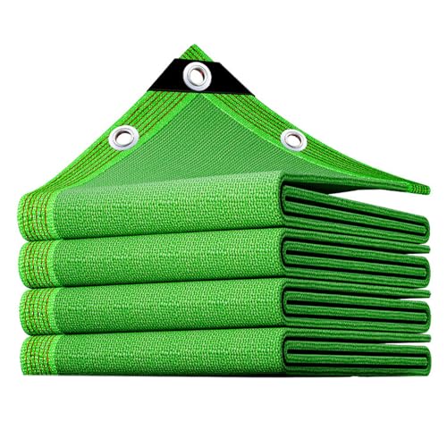 ACFBGFV Shade Cloth 90% Sun Shade Fabric Privacy Screen Shade Cover Patio Canopy with Grommets Shade Net for Garden Outdoor Pergola 32 ' x 45 ' - Green
