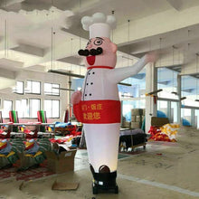 Air Dance Star Inflatable Chef Lights Dancing Balloon Doll Arch