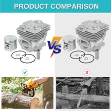 AFcBa 56mm Cylinder Piston Kit Fit for K960 K970 Concrete Cut Off Saw 544935603 Replacement Spare Parts Replacement Parts