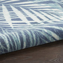 Waverly Sun N' Shade Indoor/Outdoor Area Rug Navy 10' x 13'