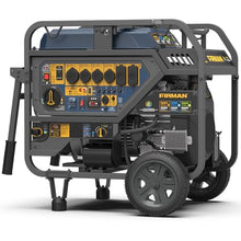 FIRMAN T12071 Tri Fuel Portable Generator, 120/240 VAC Electric Start