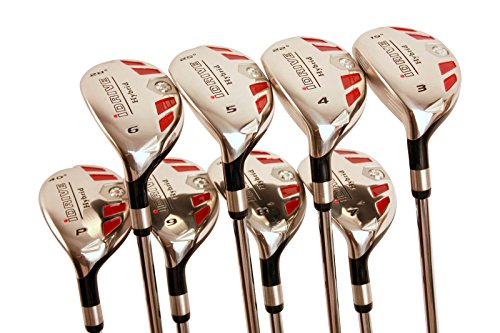 iDrive Hybrids Left Handed Senior Men’s Golf Set Black