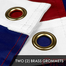 G128 American USA Flag 3x5 Ft Embroidered Stars Sewn Stripes Brass Grommets 100 Pack