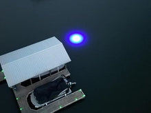 Hydro Glow Sea Floor Dock Light- 50 ft Waterproof Cord, Bright LED Blue Glow, Perfect for Night Fishing, Piers & Waterfronts (Blue, SF100)