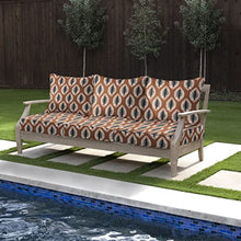 Sorra Home Hayden Outdoor/Indoor Cushion Set 25x23x5 Brown 6 Count