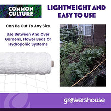 COMMON CULTURE Professional Grade Trellis Netting Bulk Roll 6.5ft x 4920ft Heavy Duty Scrog Net