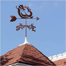 Witch Weather Vane Cozy Cottage With Roof Mount Metal Weathervane Decoration Black Weather Vane Wind Direction Indicator Kit Metal Bracket Weather Vane For Roof Garden Home Garden Sheds Fence Posts P