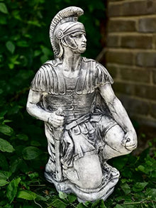 Realistic roman soldier statue Massive greek statue Soldier sculpture for garden Soldier figure Unique ornament Aniqua garden gift Greek god zeus statue Large bust david sculpture Nude backyard statue