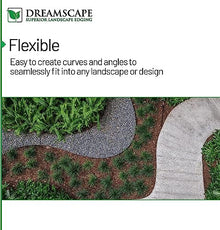 Dreamscape Cleanline Aluminum Edging Black Anodized 3/16"W x 5.5"H x 8'L