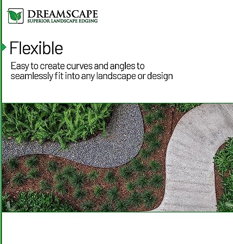 Dreamscape Cleanline Aluminum Edging Black Anodized 3/16"W x 5.5"H x 8'L