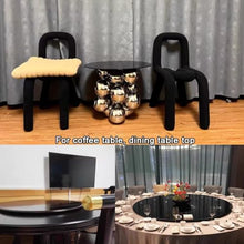 Round Tempered Glass Table Top Replacement for Coffee Side Dining Tables